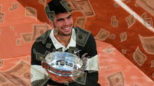 ¿Cuánto ganó Carlos Alcaraz al llevarse el Roland Garros 2025? Tenista español es el séptimo mejor pagado de la historia